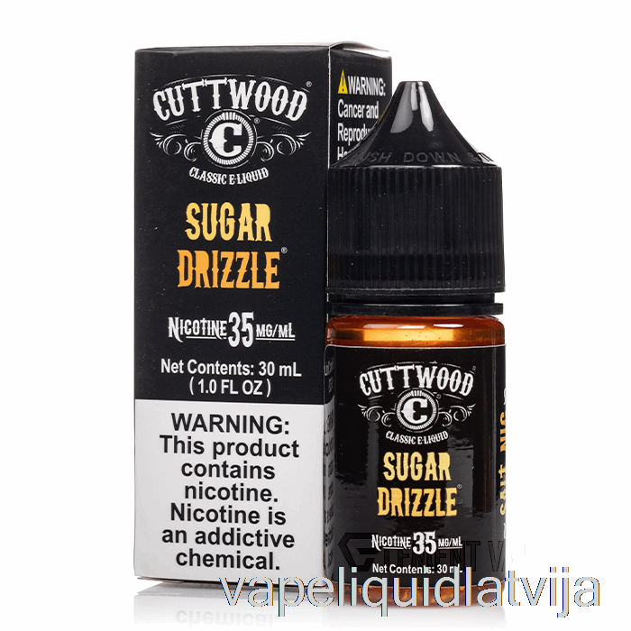 Cukura Lāsums - Cirtņu Sāļi - 30ml 35mg Vape šķidrums